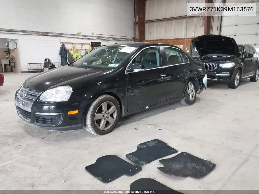 2009 Volkswagen Jetta Se VIN: 3VWRZ71K39M163576 Lot: 42249888