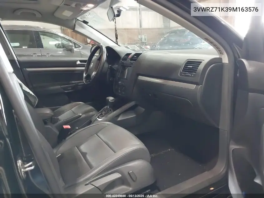 2009 Volkswagen Jetta Se VIN: 3VWRZ71K39M163576 Lot: 42249888