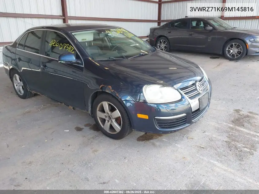 2009 Volkswagen Jetta Se VIN: 3VWRZ71K69M145816 Lot: 42607382