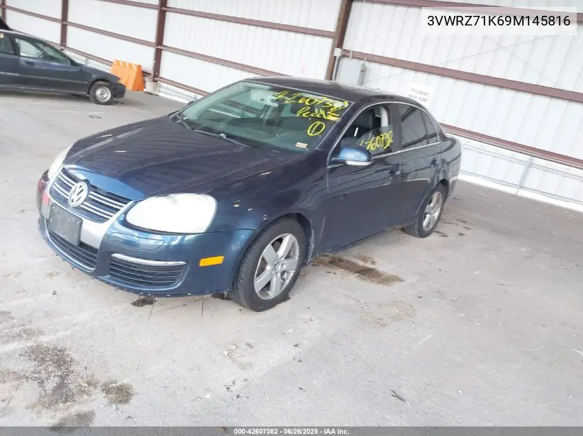 2009 Volkswagen Jetta Se VIN: 3VWRZ71K69M145816 Lot: 42607382