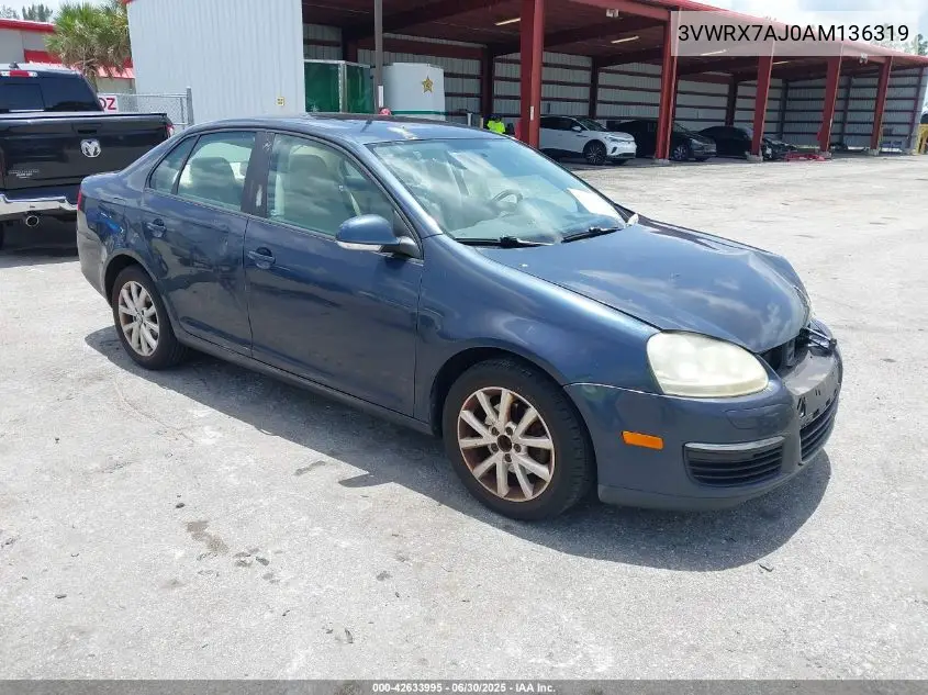 3VWRX7AJ0AM136319 2010 Volkswagen Jetta Limited Edition