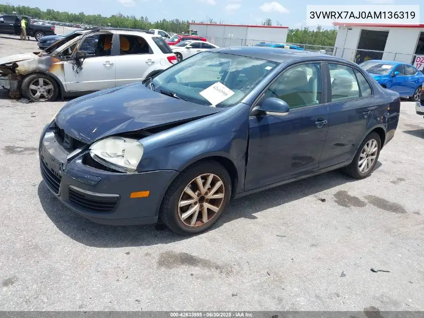 3VWRX7AJ0AM136319 2010 Volkswagen Jetta Limited Edition