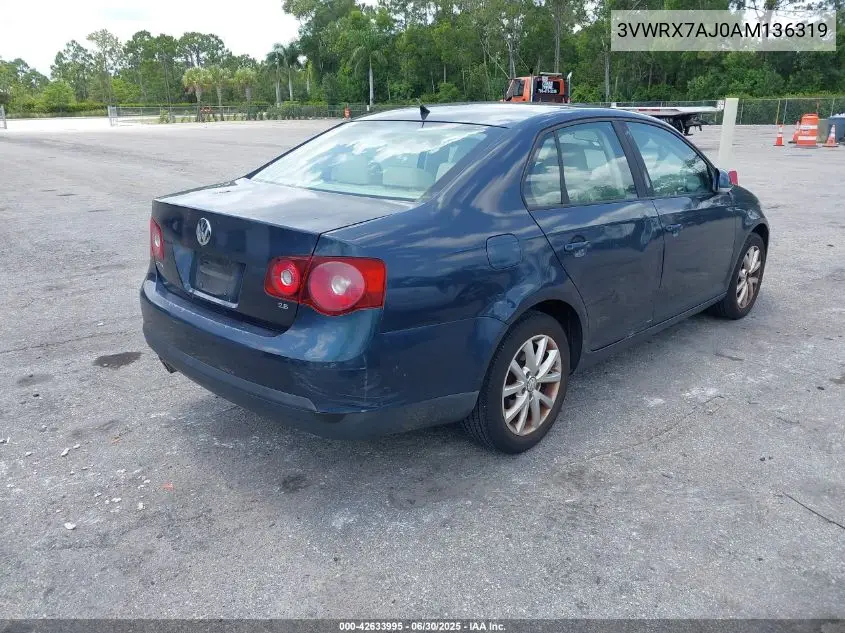3VWRX7AJ0AM136319 2010 Volkswagen Jetta Limited Edition