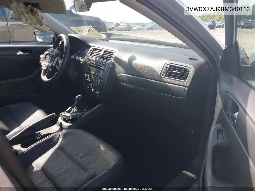 3vwdx7aj9bm340113 3VWDX7AJ9BM340113 2011 Volkswagen Jetta 2.5L Se