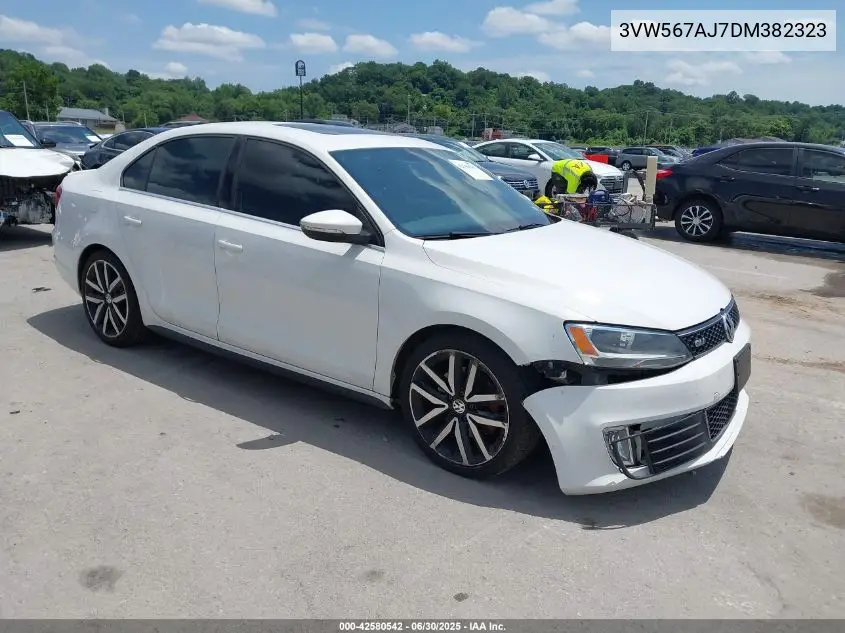 3VW567AJ7DM382323 2013 Volkswagen Jetta Gli Autobahn