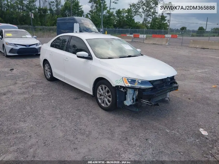 3vwdx7aj2dm365888 3VWDX7AJ2DM365888 2013 Volkswagen Jetta 2.5L Se