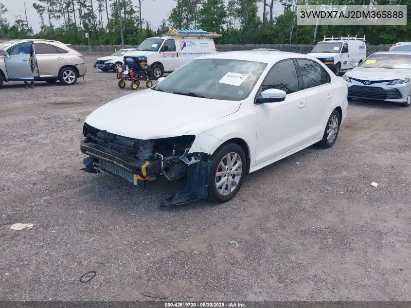 3vwdx7aj2dm365888 3VWDX7AJ2DM365888 2013 Volkswagen Jetta 2.5L Se