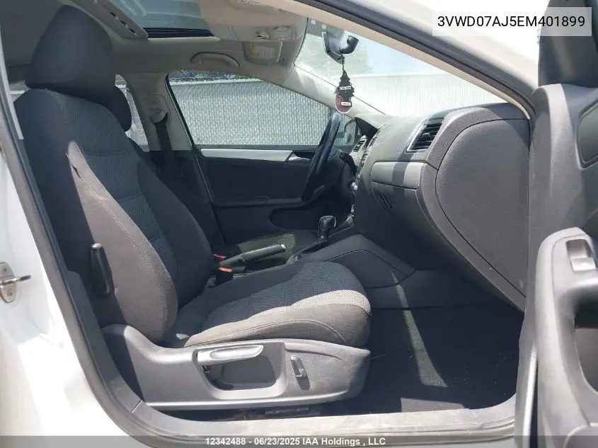 2014 Volkswagen Jetta 1.8 Tsi Comfortline VIN: 3VWD07AJ5EM401899 Lot: 12342488