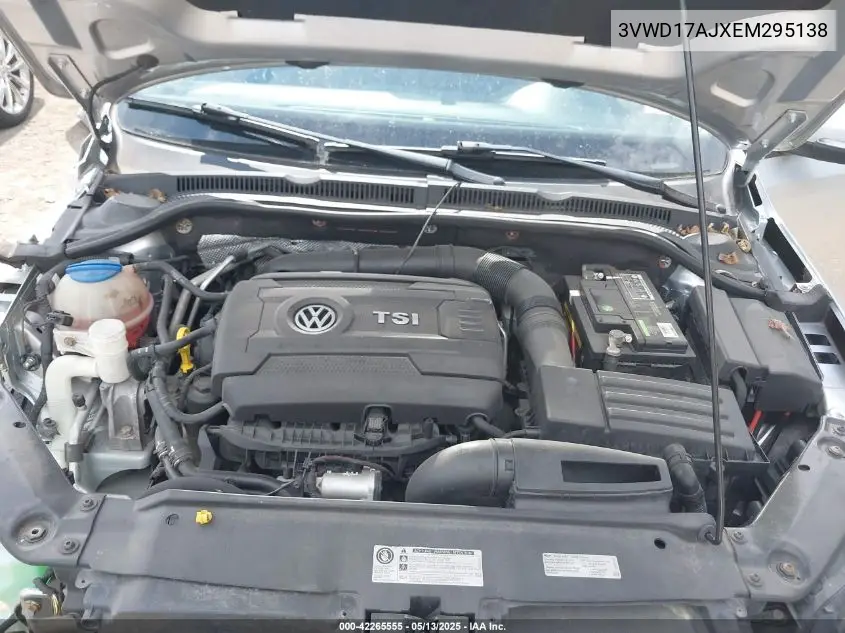 2014 Volkswagen Jetta 1.8T Se VIN: 3VWD17AJXEM295138 Lot: 42265555
