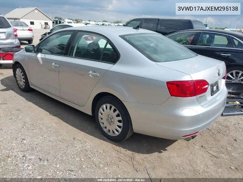 2014 Volkswagen Jetta 1.8T Se VIN: 3VWD17AJXEM295138 Lot: 42265555