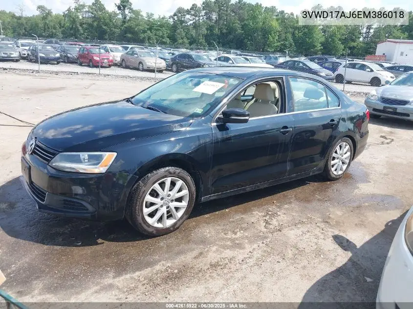 3VWD17AJ6EM386018 2014 Volkswagen Jetta 1.8T Se