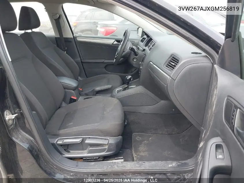 2016 Volkswagen Jetta S VIN: 3VW267AJXGM256819 Lot: 12303236