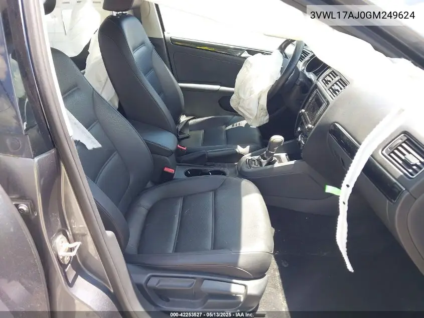 2016 Volkswagen Jetta 1.8T Sel VIN: 3VWL17AJ0GM249624 Lot: 42253527