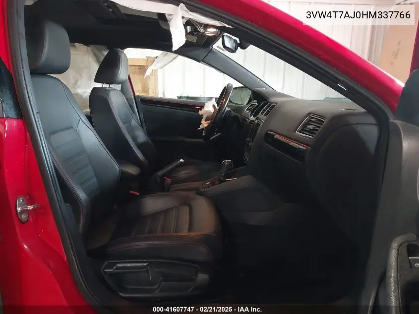 2017 Volkswagen Jetta Gli VIN: 3VW4T7AJ0HM337766 Lot: 41607747