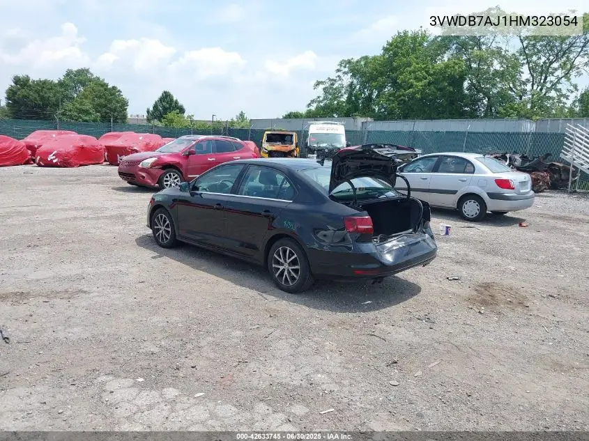 3vwdb7aj1hm323054 3VWDB7AJ1HM323054 2017 Volkswagen Jetta 1.4T Se