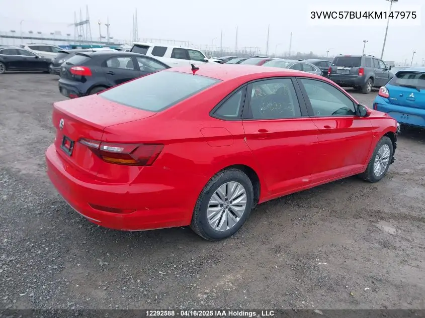 2019 Volkswagen Jetta S/Se/R-Line VIN: 3VWC57BU4KM147975 Lot: 12292588
