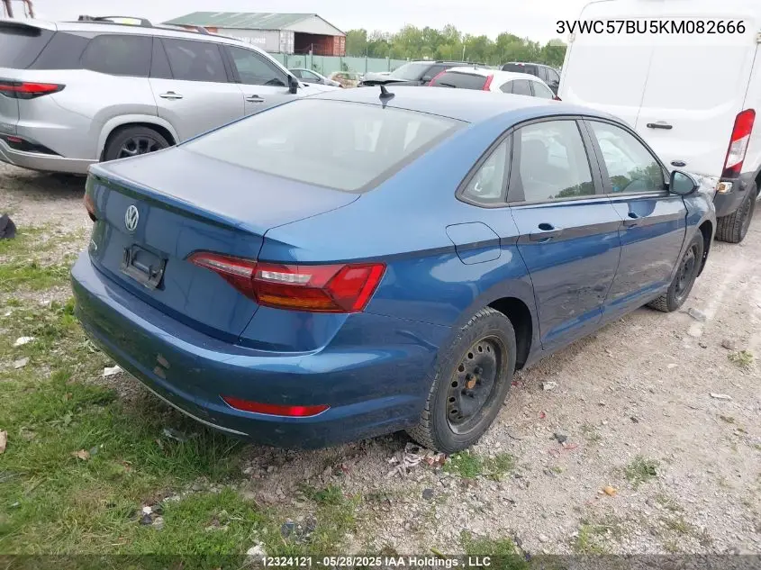 2019 Volkswagen Jetta S/Se/R-Line VIN: 3VWC57BU5KM082666 Lot: 12324121