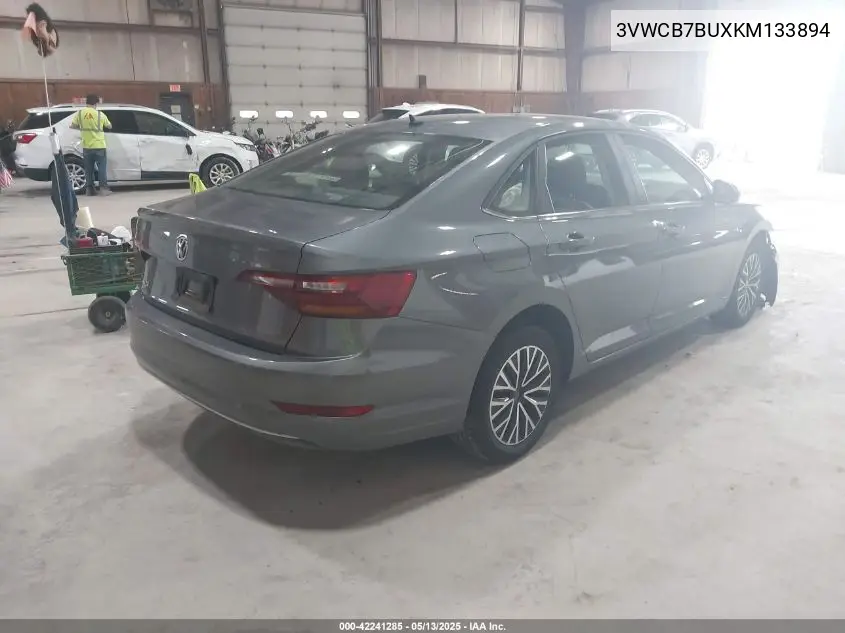 2019 Volkswagen Jetta 1.4T R-Line/1.4T S/1.4T Se VIN: 3VWCB7BUXKM133894 Lot: 42241285