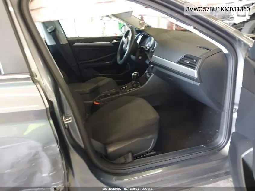 2019 Volkswagen Jetta 1.4T R-Line/1.4T S/1.4T Se VIN: 3VWC57BU1KM031360 Lot: 42265927