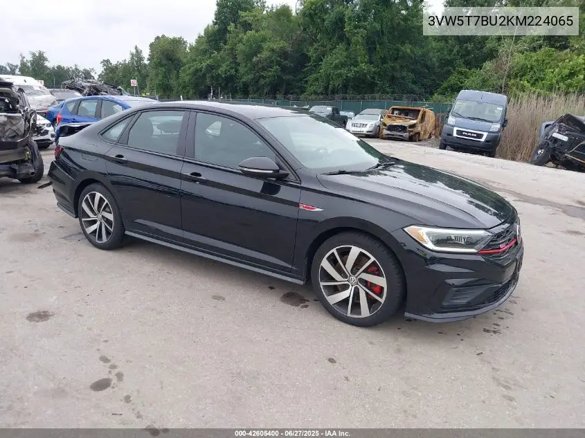 2019 Volkswagen Jetta Gli 2.0T 35Th Anniversary Edition/2.0T Autobahn/2.0T S VIN: 3VW5T7BU2KM224065 Lot: 42605400