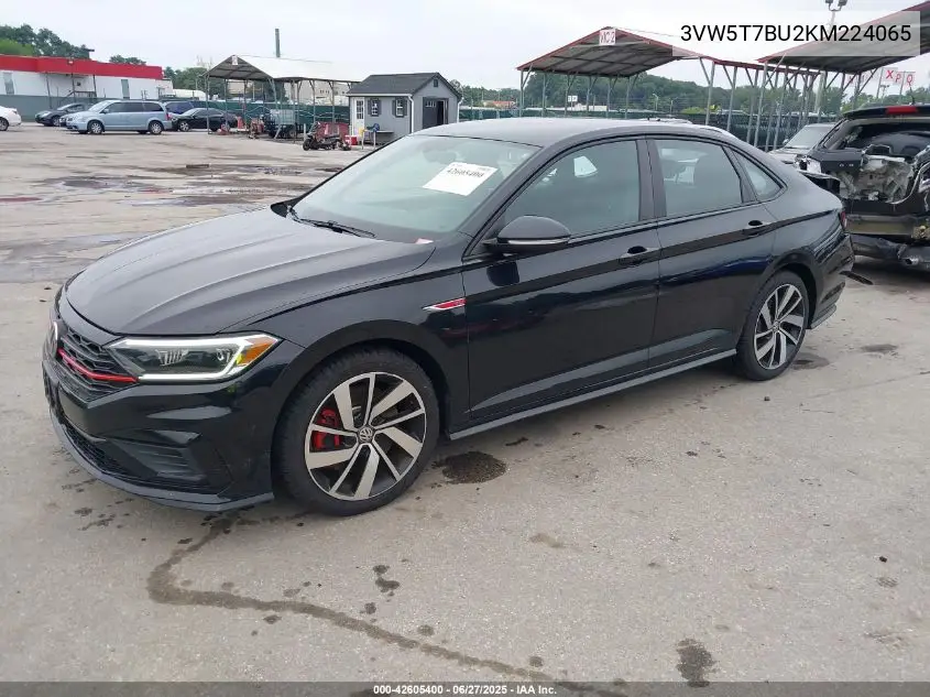2019 Volkswagen Jetta Gli 2.0T 35Th Anniversary Edition/2.0T Autobahn/2.0T S VIN: 3VW5T7BU2KM224065 Lot: 42605400