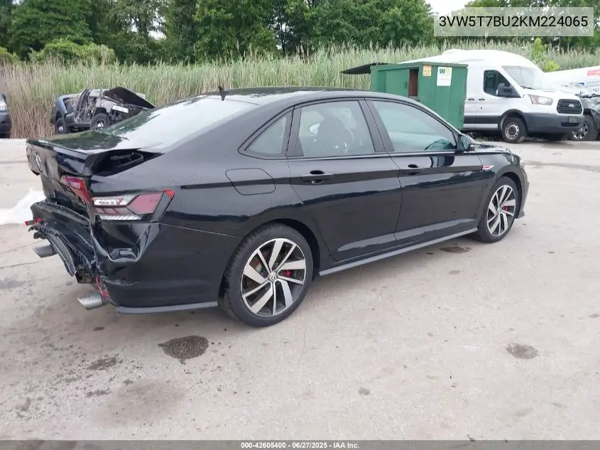 2019 Volkswagen Jetta Gli 2.0T 35Th Anniversary Edition/2.0T Autobahn/2.0T S VIN: 3VW5T7BU2KM224065 Lot: 42605400