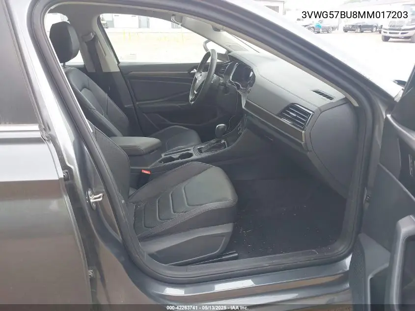 2021 Volkswagen Jetta 1.4T Sel Premium VIN: 3VWG57BU8MM017203 Lot: 42263741