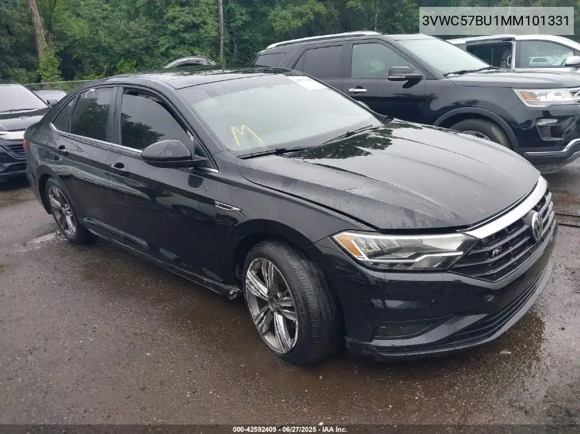 2021 Volkswagen Jetta S/Se/R-Line VIN: 3VWC57BU1MM101331 Lot: 42592409