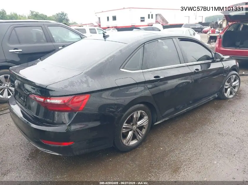2021 Volkswagen Jetta S/Se/R-Line VIN: 3VWC57BU1MM101331 Lot: 42592409