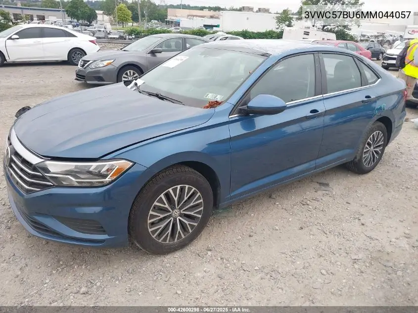 2021 Volkswagen Jetta 1.4T R-Line/1.4T S/1.4T Se VIN: 3VWC57BU6MM044057 Lot: 42600298