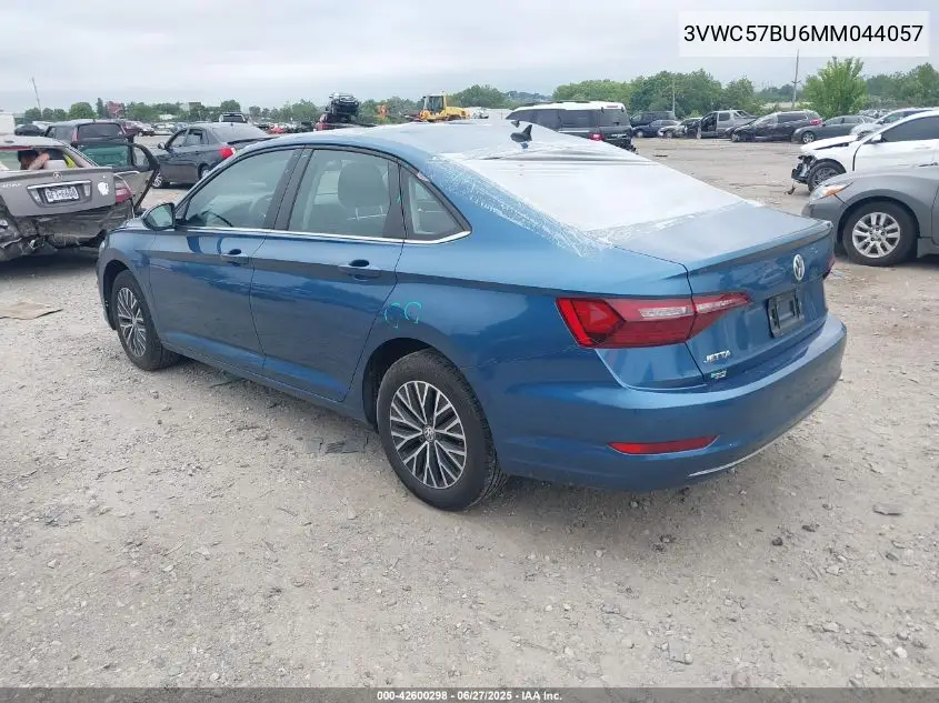 2021 Volkswagen Jetta 1.4T R-Line/1.4T S/1.4T Se VIN: 3VWC57BU6MM044057 Lot: 42600298