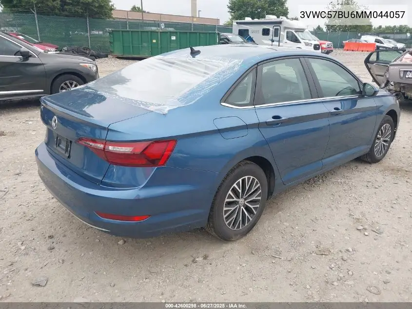 2021 Volkswagen Jetta 1.4T R-Line/1.4T S/1.4T Se VIN: 3VWC57BU6MM044057 Lot: 42600298