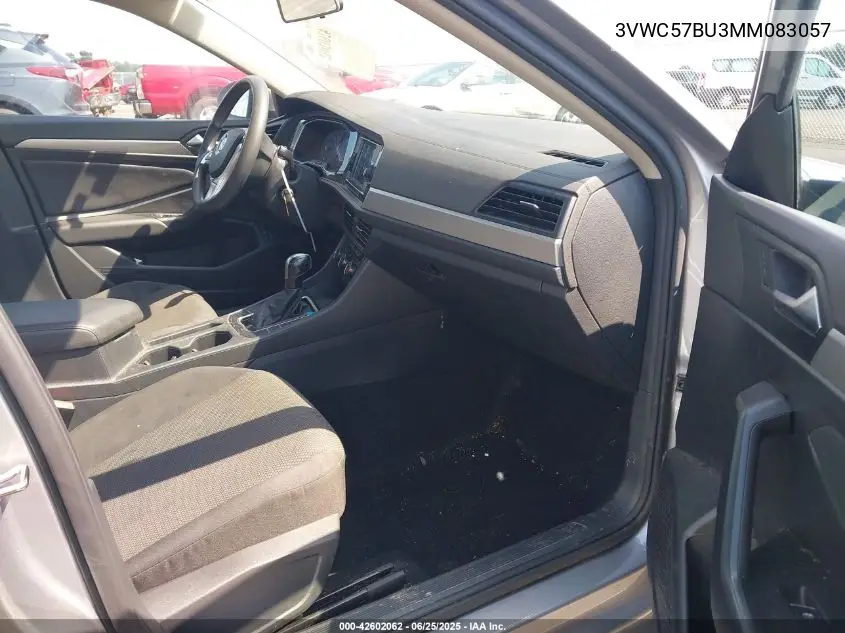 2021 Volkswagen Jetta 1.4T R-Line/1.4T S/1.4T Se VIN: 3VWC57BU3MM083057 Lot: 42602062