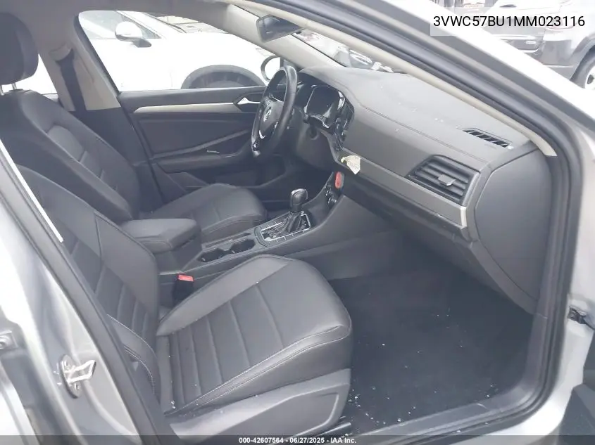 2021 Volkswagen Jetta 1.4T R-Line/1.4T S/1.4T Se VIN: 3VWC57BU1MM023116 Lot: 42607564