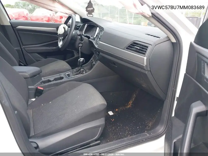 2021 Volkswagen Jetta 1.4T R-Line/1.4T S/1.4T Se VIN: 3VWC57BU7MM083689 Lot: 42611782
