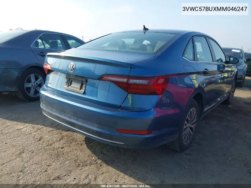 2021 Volkswagen Jetta 1.4T R-Line/1.4T S/1.4T Se VIN: 3VWC57BUXMM046247 Lot: 42617246