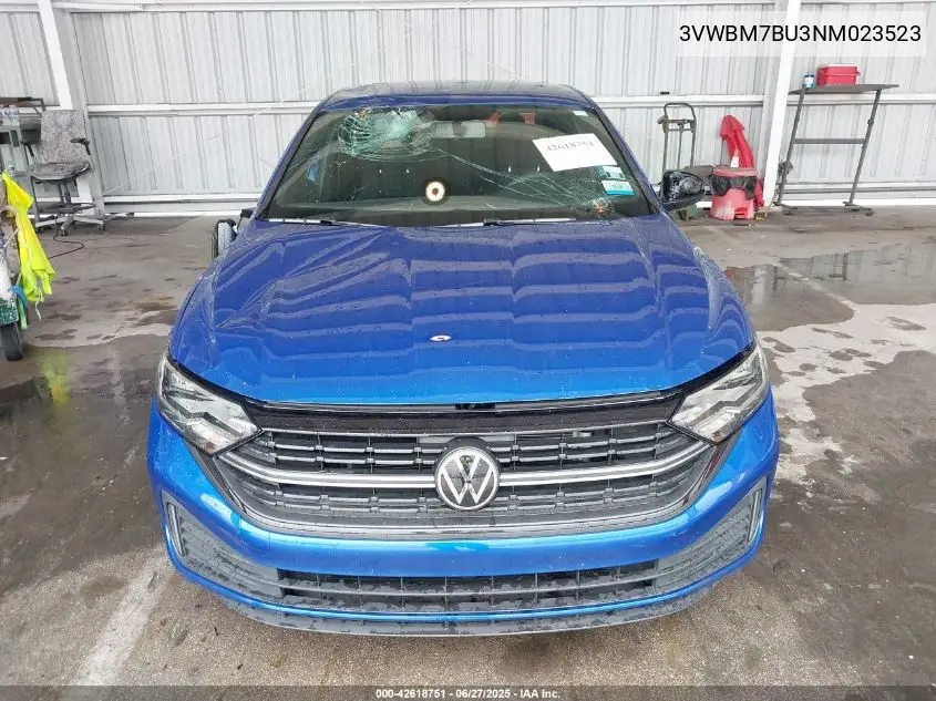 2022 Volkswagen Jetta 1.5T Sport VIN: 3VWBM7BU3NM023523 Lot: 42618751