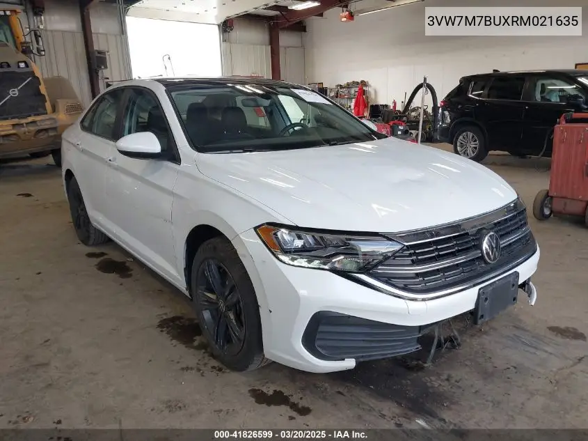 2024 Volkswagen Jetta 1.5T Se VIN: 3VW7M7BUXRM021635 Lot: 41826599
