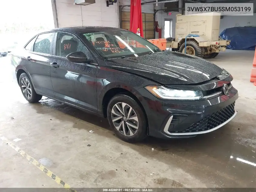 2025 Volkswagen Jetta 1.5T S VIN: 3VW5X7BU5SM053199 Lot: 42248181