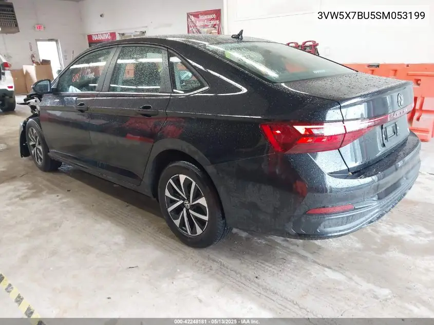 2025 Volkswagen Jetta 1.5T S VIN: 3VW5X7BU5SM053199 Lot: 42248181