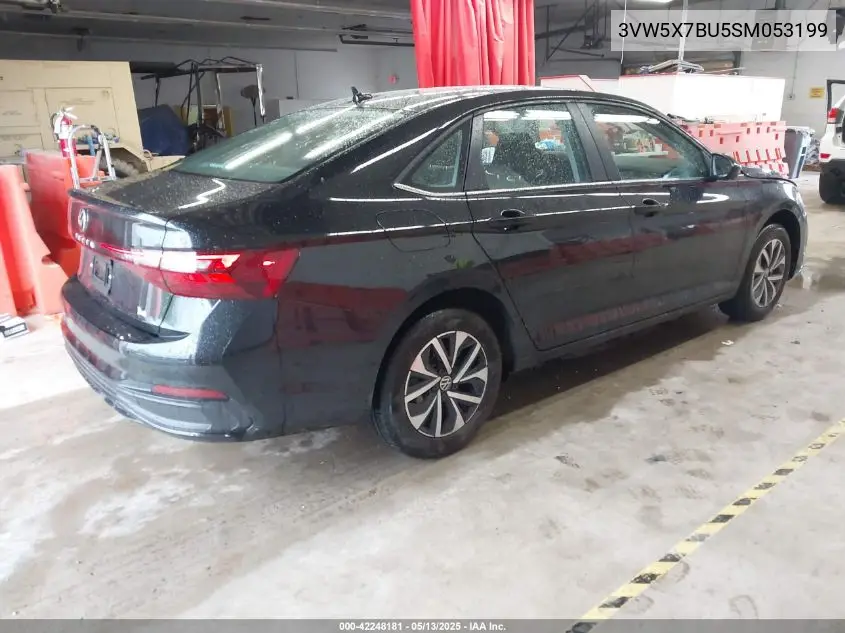 2025 Volkswagen Jetta 1.5T S VIN: 3VW5X7BU5SM053199 Lot: 42248181