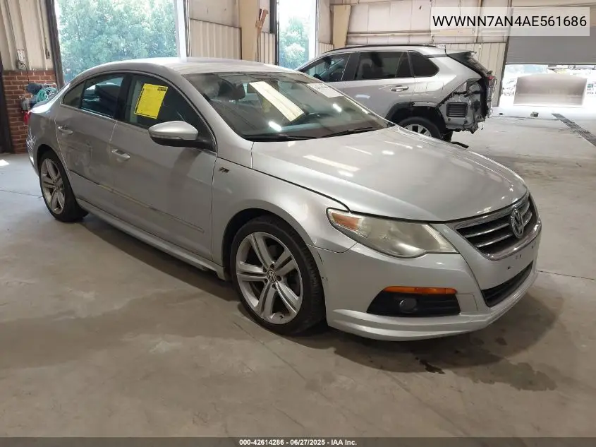 2010 Volkswagen Cc Sport VIN: WVWNN7AN4AE561686 Lot: 42614286
