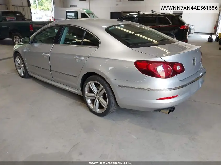 2010 Volkswagen Cc Sport VIN: WVWNN7AN4AE561686 Lot: 42614286
