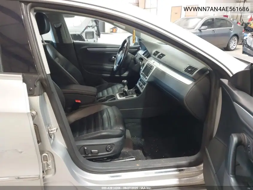 2010 Volkswagen Cc Sport VIN: WVWNN7AN4AE561686 Lot: 42614286