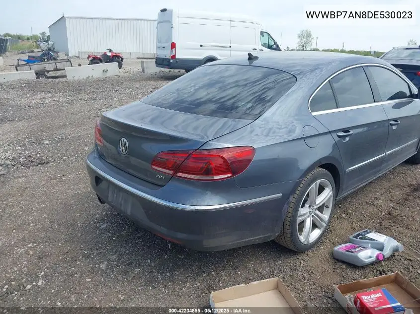 2013 Volkswagen Cc 2.0T Sport Plus VIN: WVWBP7AN8DE530023 Lot: 42234855