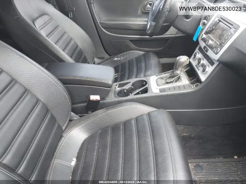 2013 Volkswagen Cc 2.0T Sport Plus VIN: WVWBP7AN8DE530023 Lot: 42234855