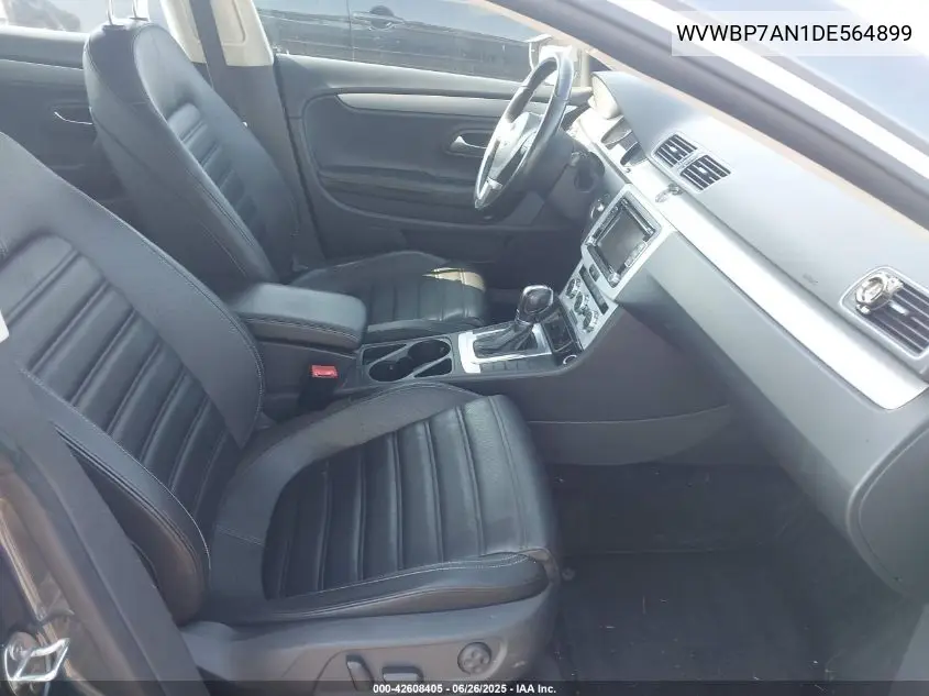 2013 Volkswagen Cc 2.0T Sport VIN: WVWBP7AN1DE564899 Lot: 42608405