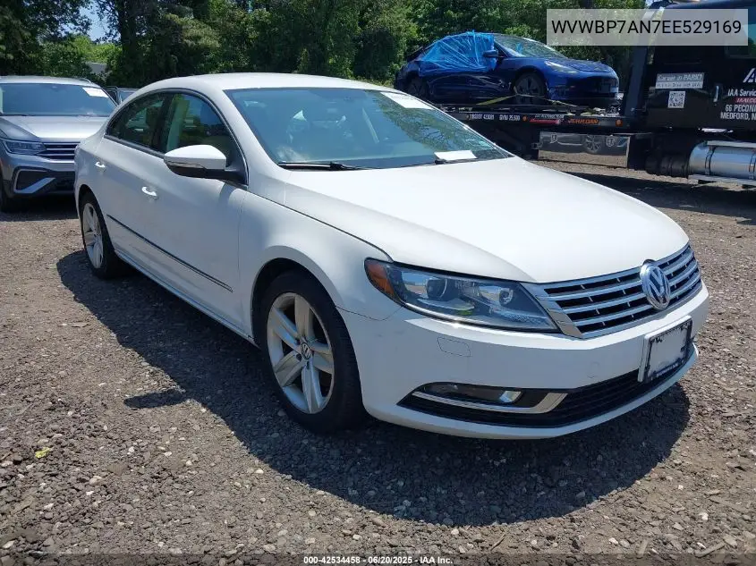 2014 Volkswagen Cc 2.0T Sport VIN: WVWBP7AN7EE529169 Lot: 42534458