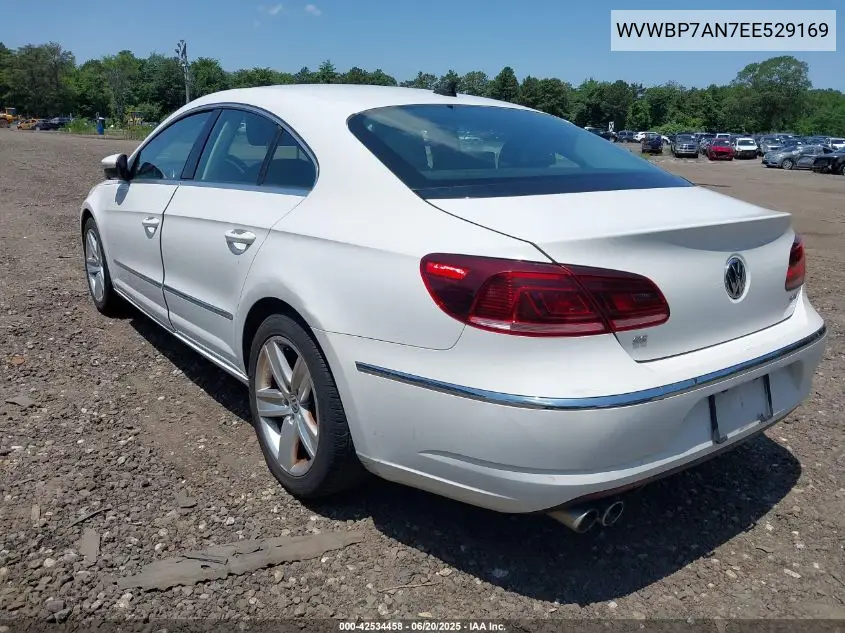 2014 Volkswagen Cc 2.0T Sport VIN: WVWBP7AN7EE529169 Lot: 42534458