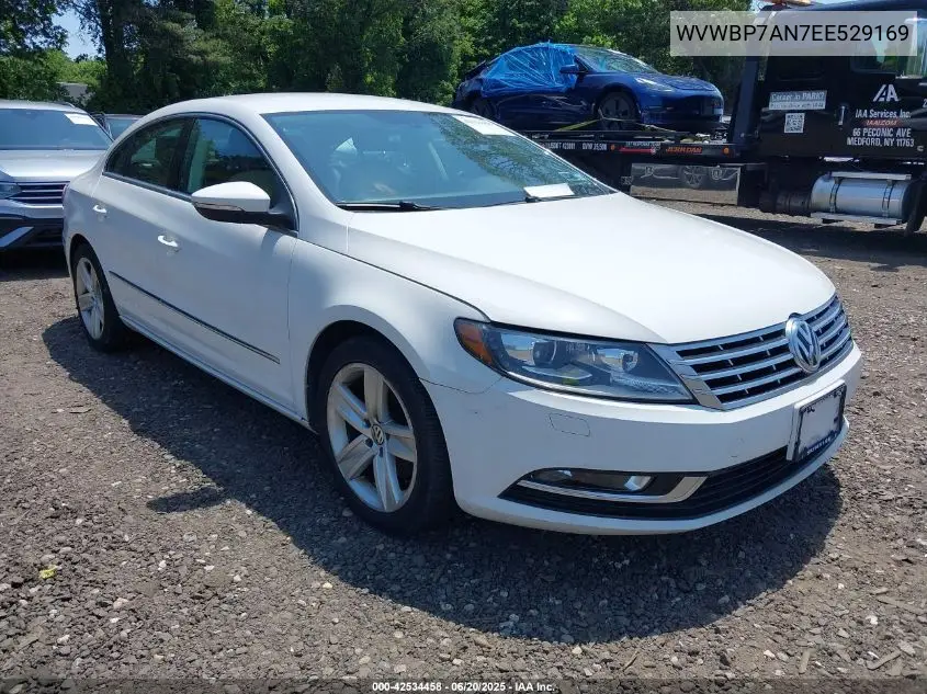 2014 Volkswagen Cc 2.0T Sport VIN: WVWBP7AN7EE529169 Lot: 42534458